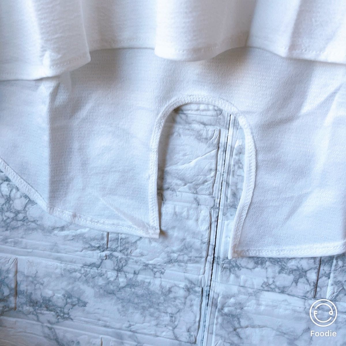 白 ホワイト ハリ感のある心地よい素材トップス 半袖 Ｔシャツ フード付き オシャレ メンズ 