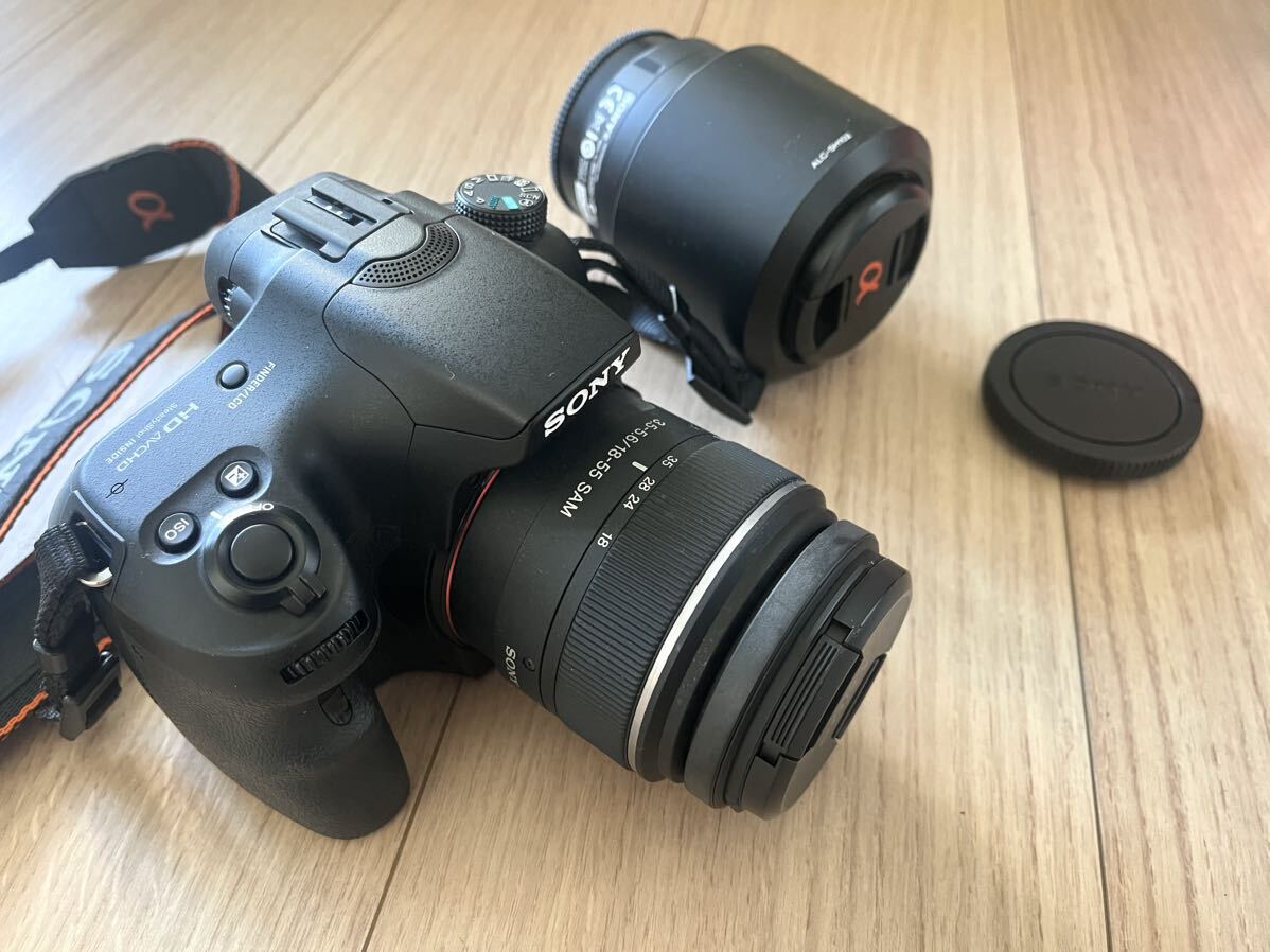 美品 SONYデジタル一眼レフカメラ α65 SLT-A65Vの画像1