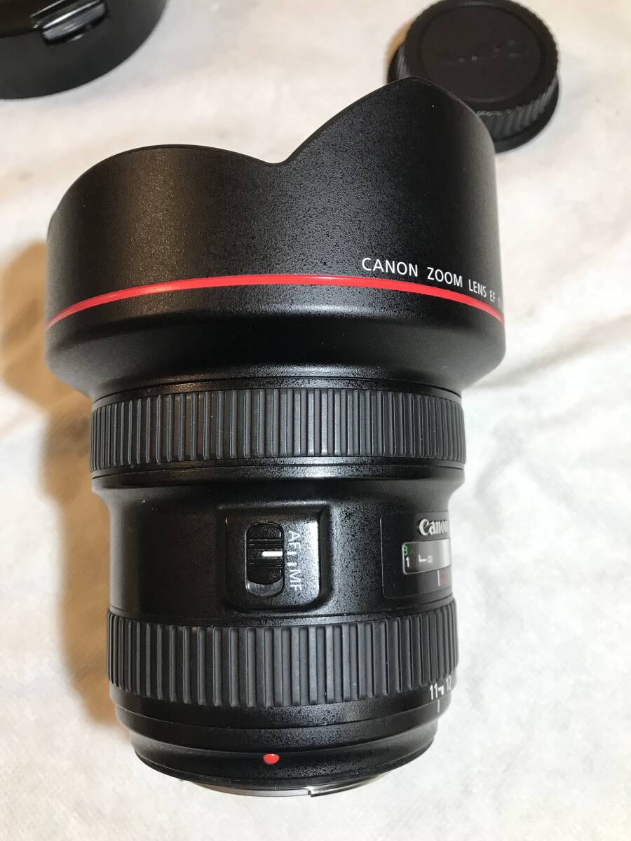 Canon キヤノン EF 11-24mm F4 L USM ズームレンズ 良品の画像3