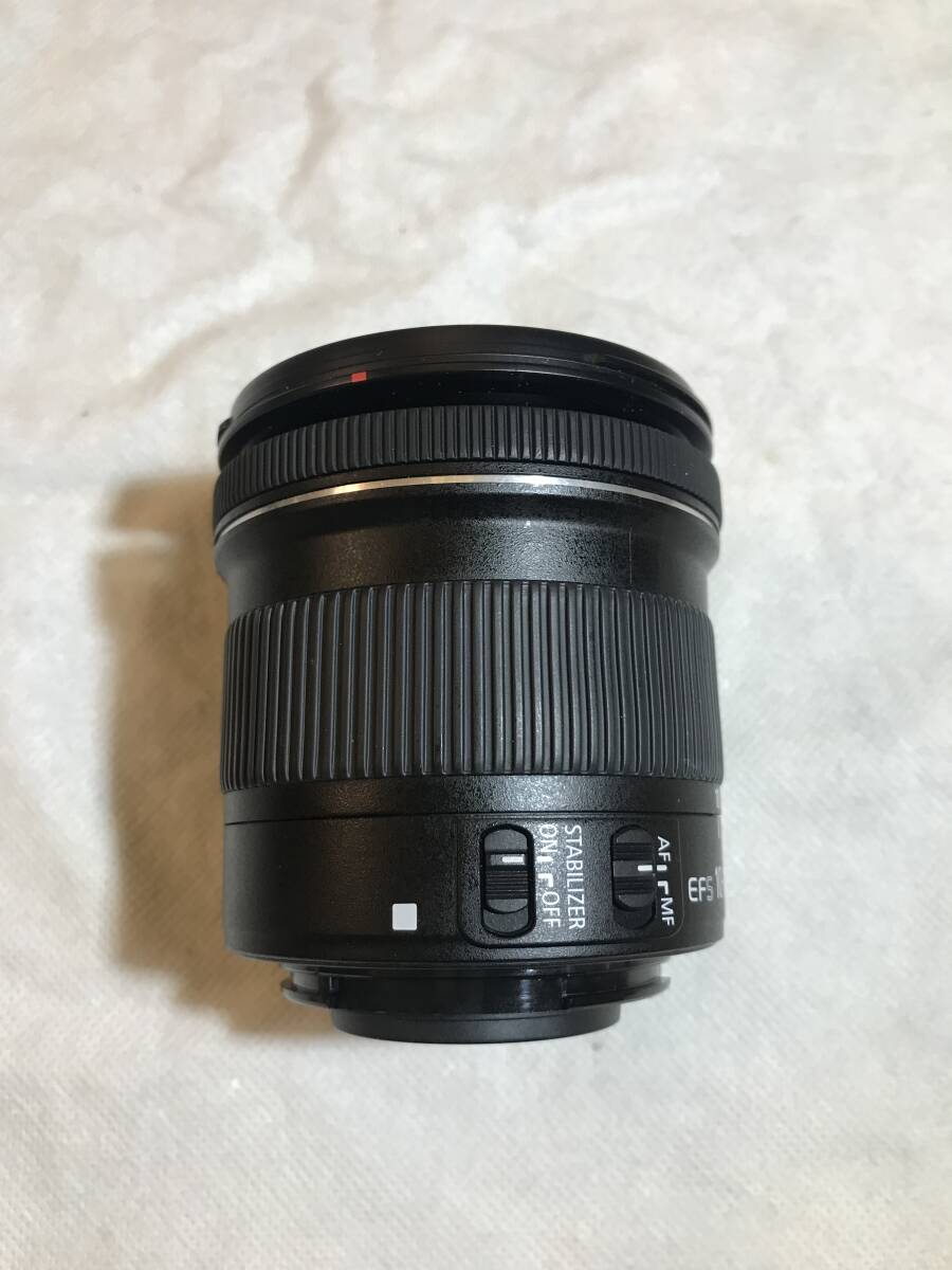 Canon キャノンEF-S10-18mm1:4.5-5.6 IS STM 美品 付属品なし②の画像2