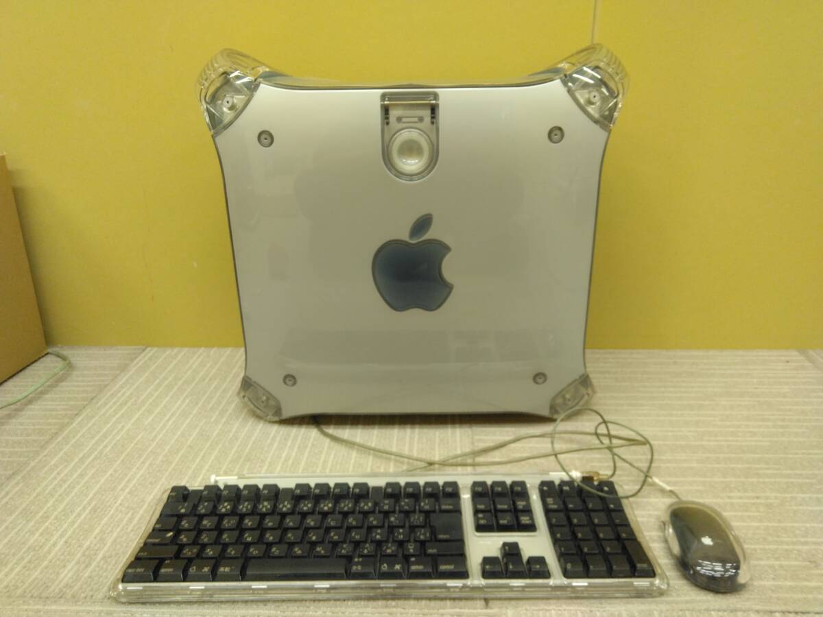 M37 棚36 現状品 ジャンク品 Apple Power Mac G4 M5183 PC本体 マウス キーボード アップル パワーマック MacPC 4/10の画像1