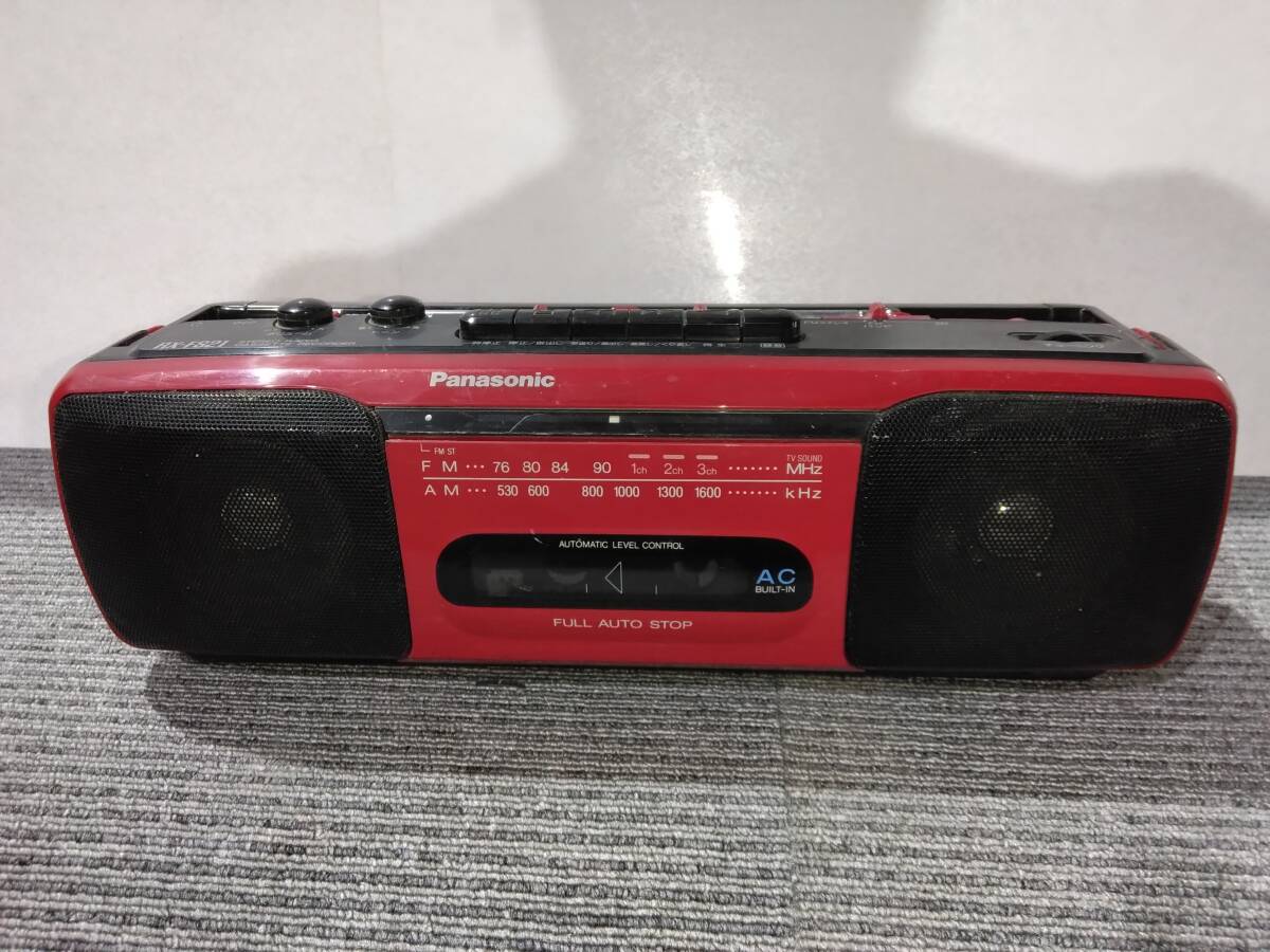 M87 棚21 現状品　Panasonic　RX-FS21　パナソニック　93年製　ステレオラジオカセットレコーダー　ラジカセ　オーディオ機器　4/23_画像1