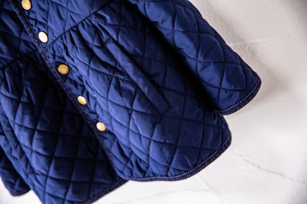  Ralph Lauren POLO girl quilting jacket blouson coat navy 110 navy blue Kids Polo girls domestic regular goods 