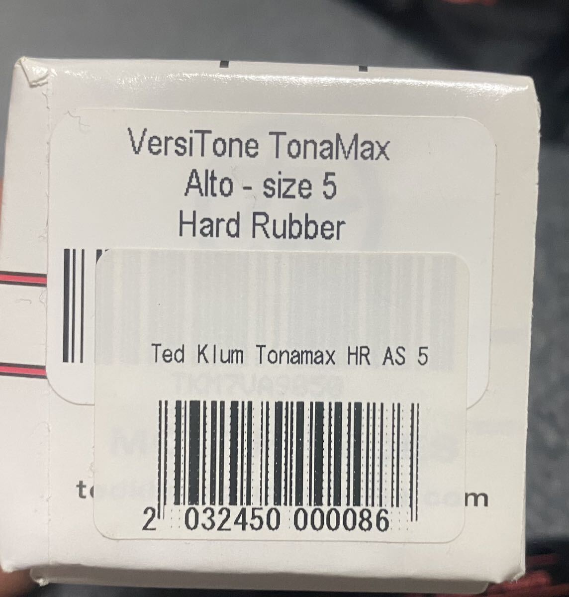 1円〜スタート！ Ted Klum テッド・クラム VersiTone TonaMax アルトマウスピース 開き5番の画像6