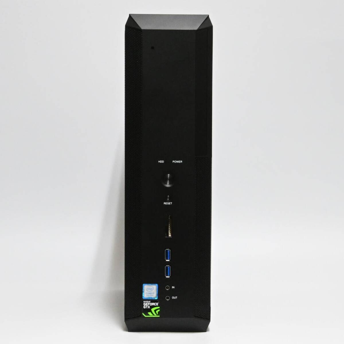 動作保証★PCケース Mini-ITX SilverStone GALLERIA スリムタワー USB3.0★029の画像1