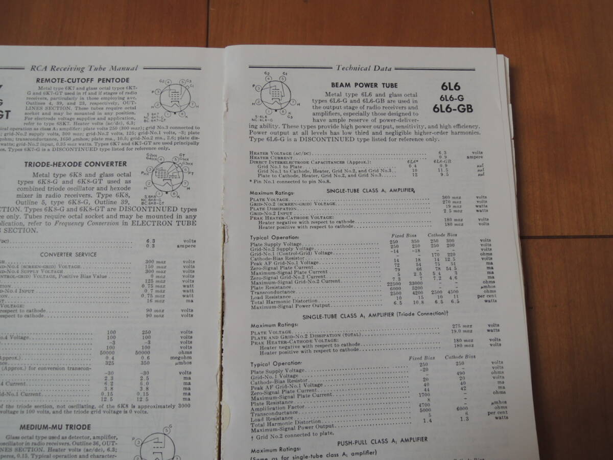 GE вакуумная трубка стандарт таблица *RCA прием труба manual,2 шт. 