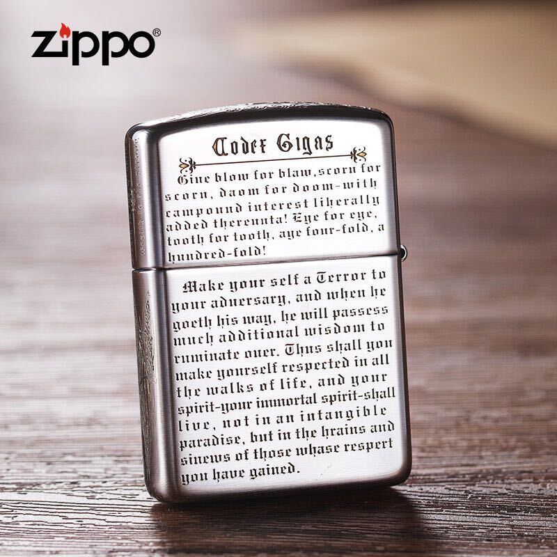 希少 ZIPPO BEAST 剣 喫煙グッズ ジッポー 刻印 オイルライター 真鍮製 新品 ブラックの画像2