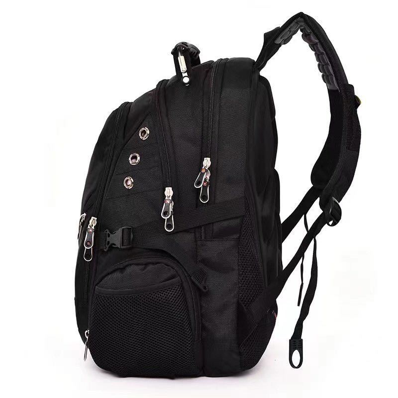 ◆新品 SwissGear リュックサック デイパック メンズ バッグ 多機能 鞄 男女兼用 大容量 防水性 高品質 軽量 カバン 通学 ブラックの画像2