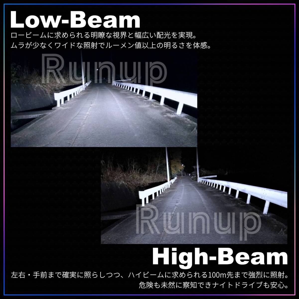 【送料無料】トヨタ パッソ M700A M710A 700系 LEDヘッドライト H4 Hi/Lo ホワイト 6000K 車検対応 保証付き_画像3