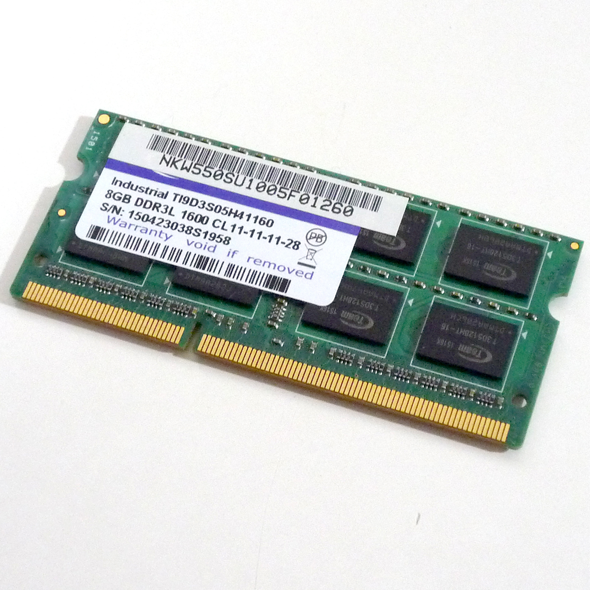 送料無料】 8GB Team Group Inc DDR3L 1600 TI9D3S05H41160☆★_画像2