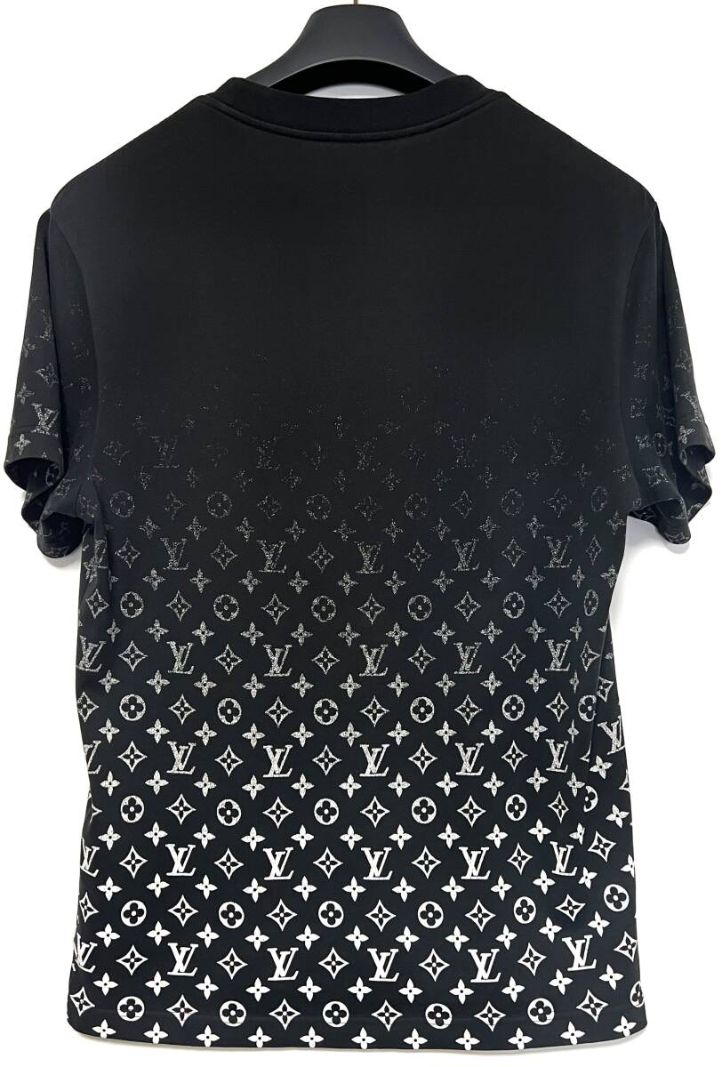 大人気 国内正規 LOUIS VUITTON ルイヴィトン モノグラムグラディエント Tシャツ カットソー ノワール ブラック×ホワ イト 黒×白 の画像4