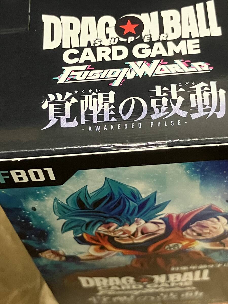 ドラゴンボールスーパーカードゲーム フュージョンワールド ブースターパック 覚醒の鼓動 1BOX テープ付き 未開封_画像3