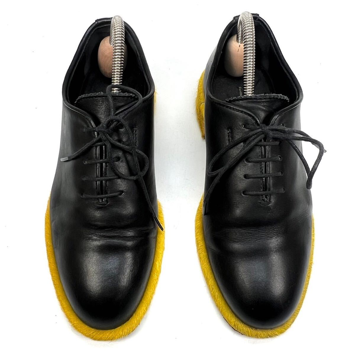 Hender Scheme エンダースキーマ 革靴 ハラコ レザー ブラック Hender Scheme エンダースキーマ 革靴 ハラコ レザー ブラック