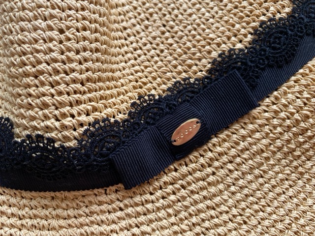 TOCCA Tocca полная распродажа [PAPER LACE HAT] черный новый товар бирка есть summer шляпа шляпа 