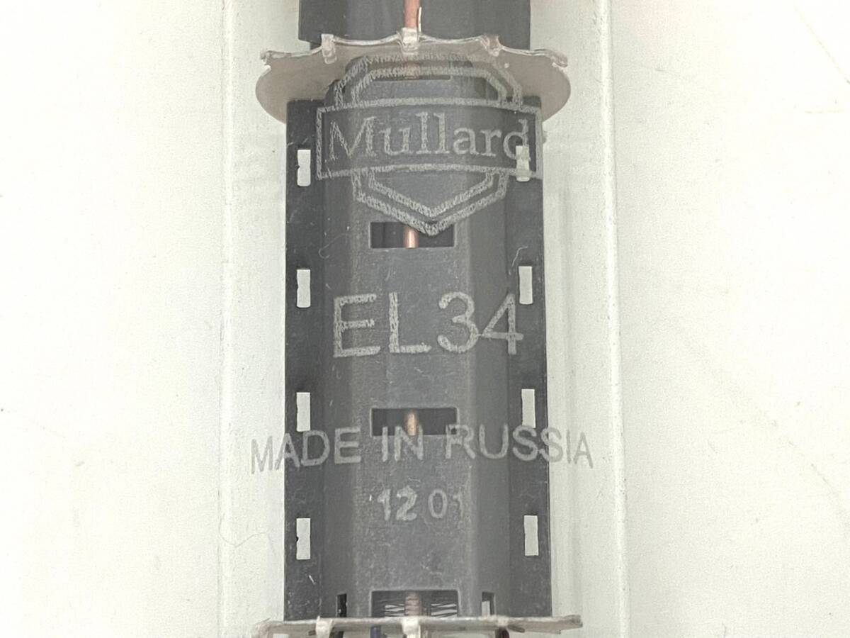 3M4★良品/真空管4本セット★ Mullard ムラード EL34の画像6