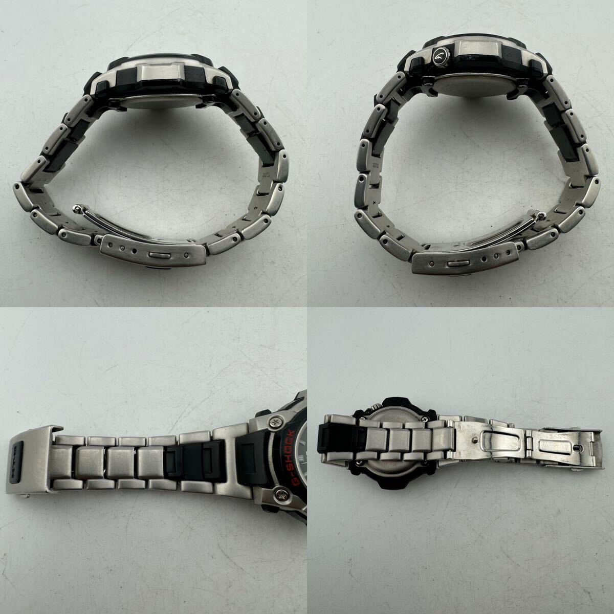 CASIO G-SHOCK MTG-100 ステンレス QZ カシオ アナログデイト メンズ腕時計【k3238】_画像7