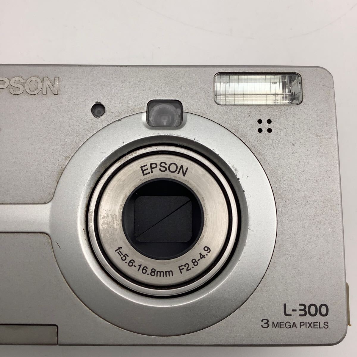 EPSON デジタルカメラ L-300 シルバーボディー f=5.6-16.8㎜ F2.8-4.9 エプソン 3MEGA PIXELS [k8209-C16]の画像8