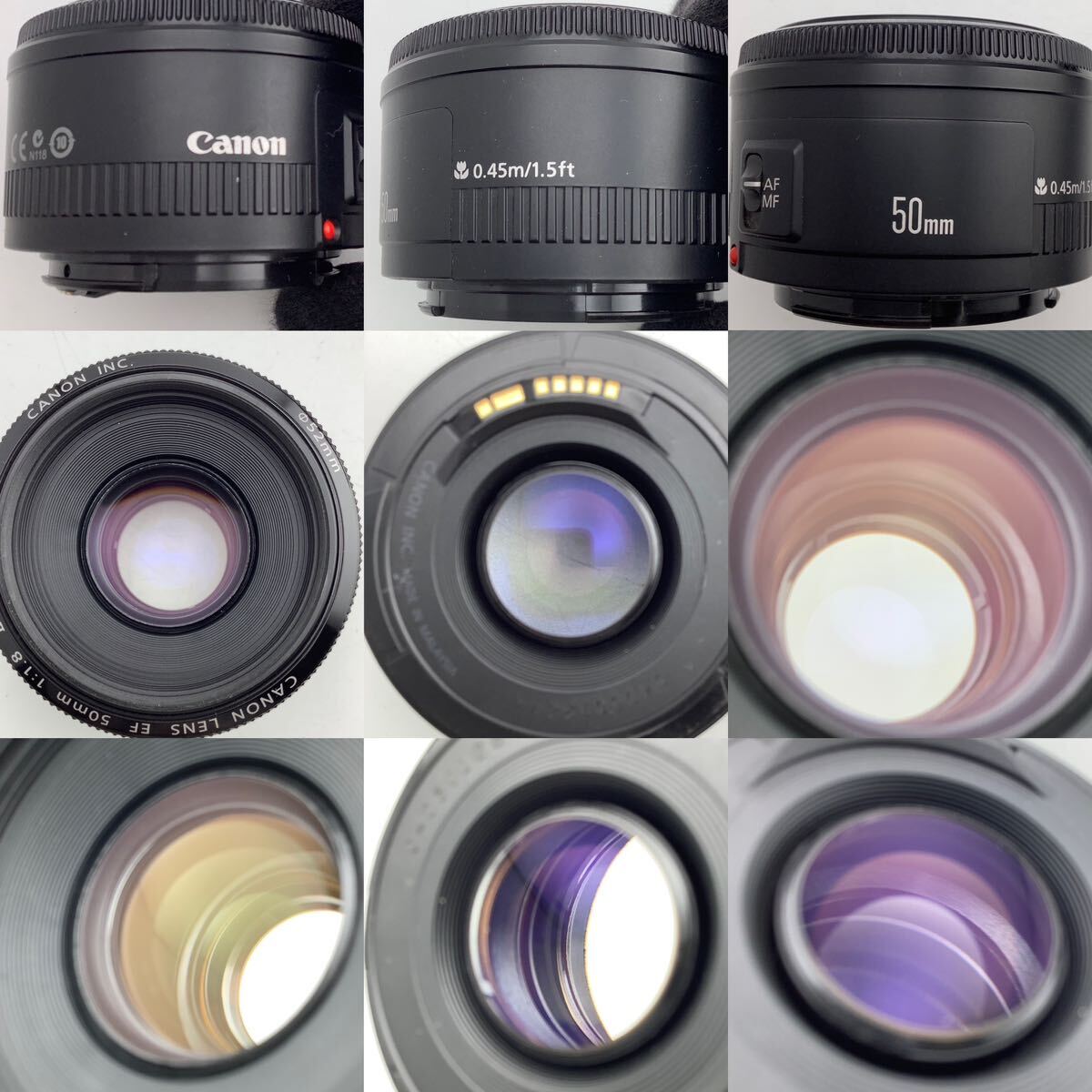 Canon EOS 620 フィルムカメラ カメラレンズ レンズフード レンズフィルター ストロボ セット 昭和 レトロ 通電確認済み [8297-y241]の画像7