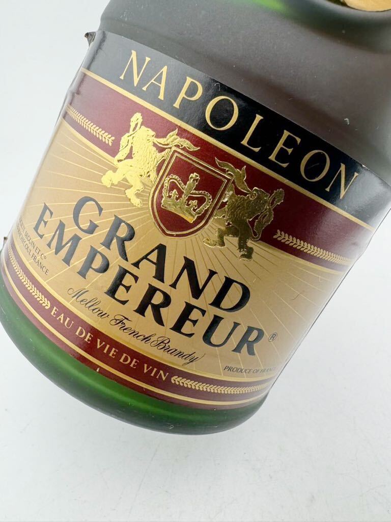 未開栓 ナポレオン GRAND EMPEREUR ブランデー 古酒 グランドエンペラーブランデー特級 アルコール度数40% 【k3219-y204】の画像6