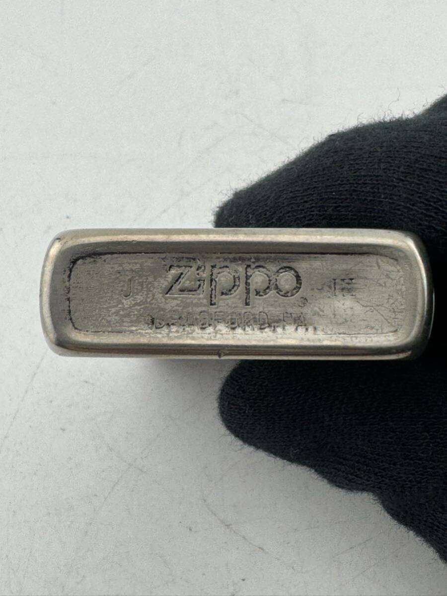 Zippo ジッポ SINCE 1932 オイルライター 喫煙具 シルバー カラー 喫煙グッズ 着火未確認 火花確認済み【k3223-n107】_画像5