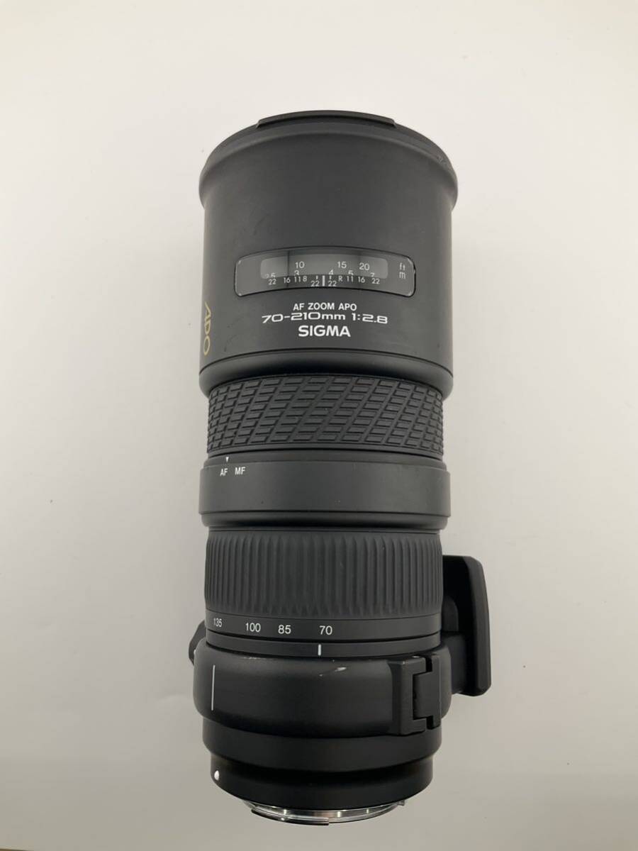 SIGMA シグマ AF 70-210mm F2.8 APOレンズ カメラレンズ 望遠レンズ フィルター カバー ケース付き(k5648-c14)の画像2