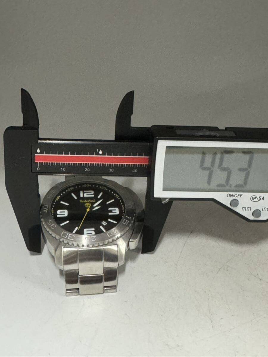 Timber land QT511701 クォーツ50M メンズ腕時計 文字盤ブラック ファッション オシャレ【k3268】の画像7