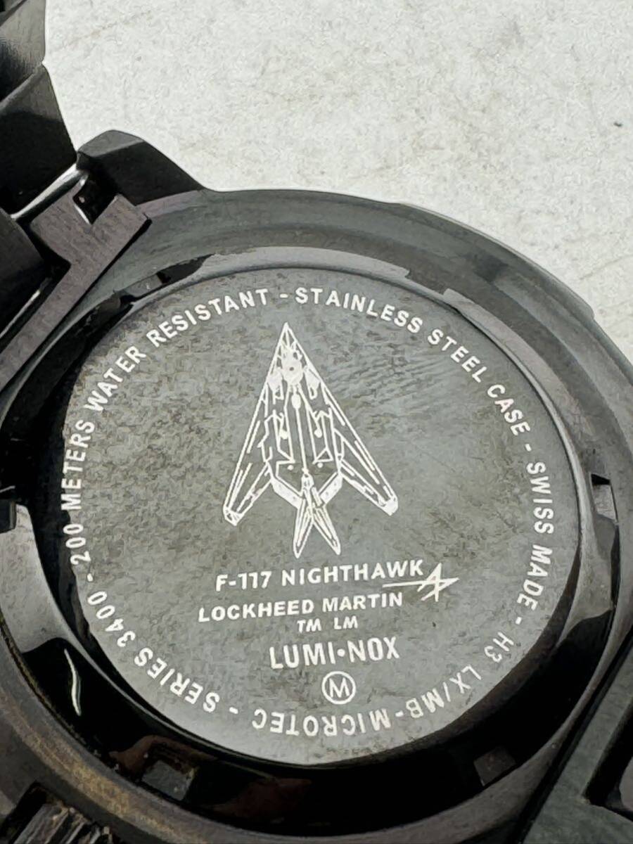 LUMINOX ルミノックス クォーツ腕時計 アナログ ラバー 3400-200 メンズ 腕時計 ケース付き【k3282】の画像4