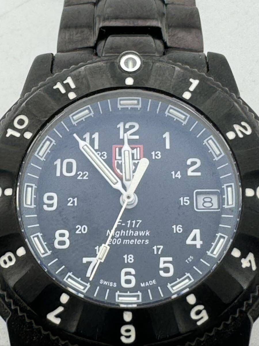 LUMINOX ルミノックス クォーツ腕時計 アナログ ラバー 3400-200 メンズ 腕時計 ケース付き【k3282】の画像3