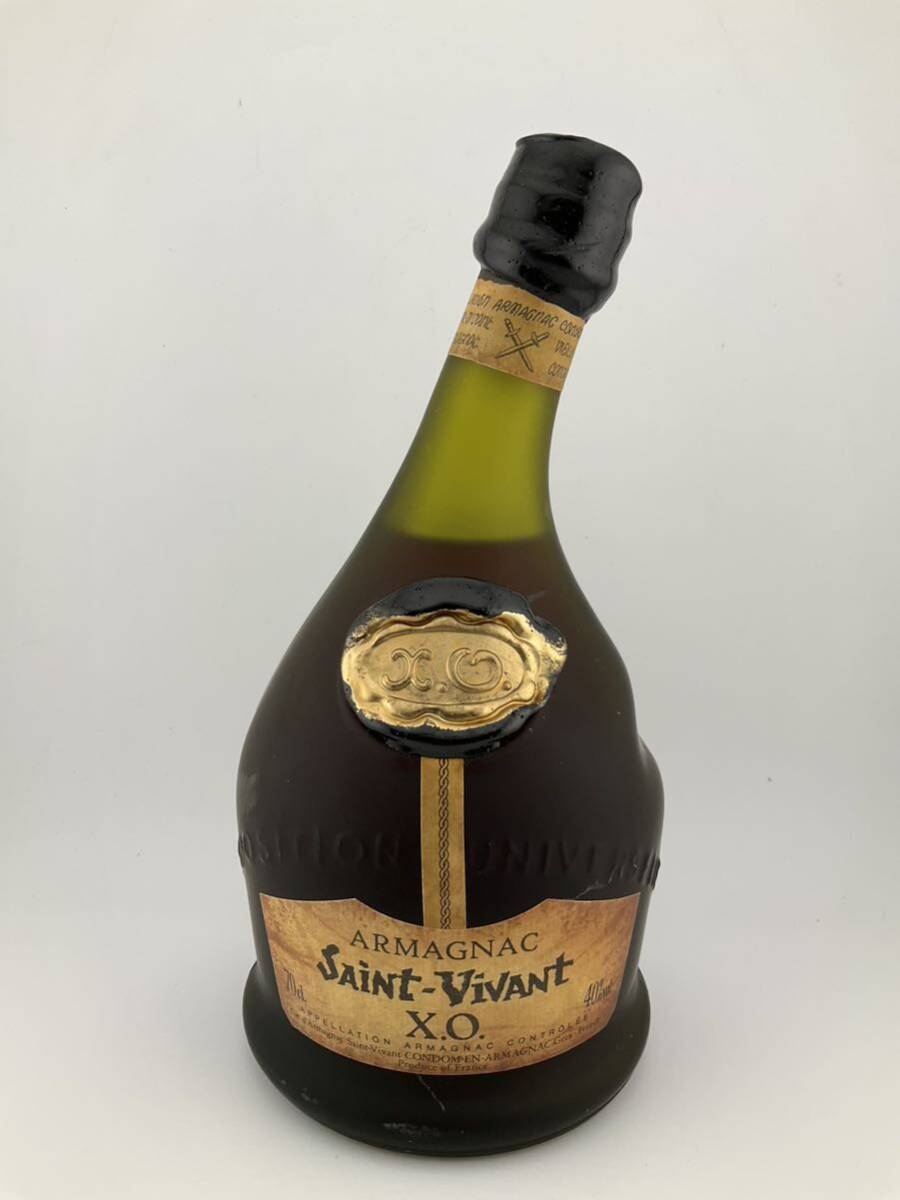 未開栓 サンヴィヴァン XO Saint Vitant ARMAGNAC 700ml 40度 箱付 アルマニャック ブランデー 古酒 (k5719-y220)の画像2