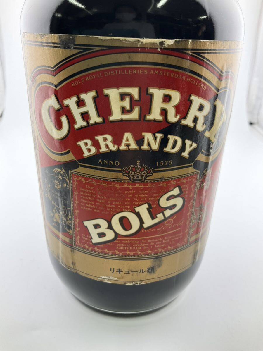 古酒 BOLS CHERRY ボルス チェリーブランデー リキュール 750ml 24度 未開栓 (k5754-y225)の画像5