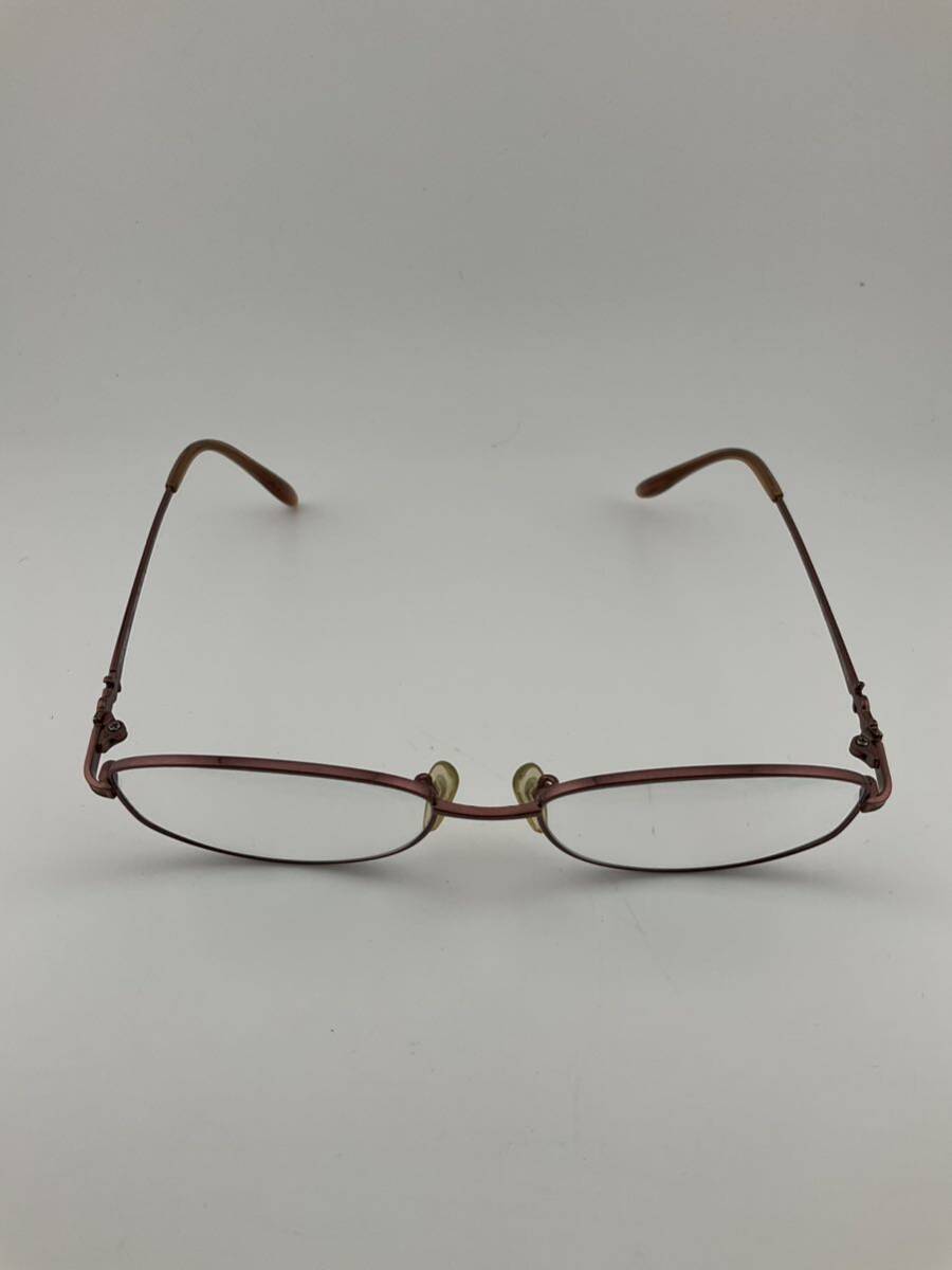 眼鏡 メガネ YSL YVES SAINT LAURENT サンローラン 度あり 色付き 眼鏡フレーム 赤縁(k5789-y230)_画像2