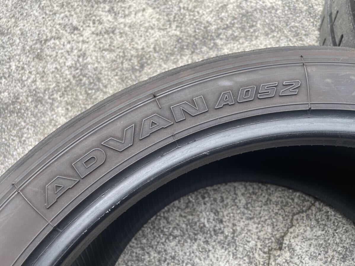 ヨコハマ ADVAN A052 265/35R18 まだまだ使える中古 2本 ①の画像6