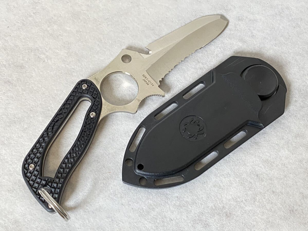 廃盤品 スパイダルコ ダイブソルト Spyderco Caspiansalt H1 ダイバー カスタム ナイフの画像2