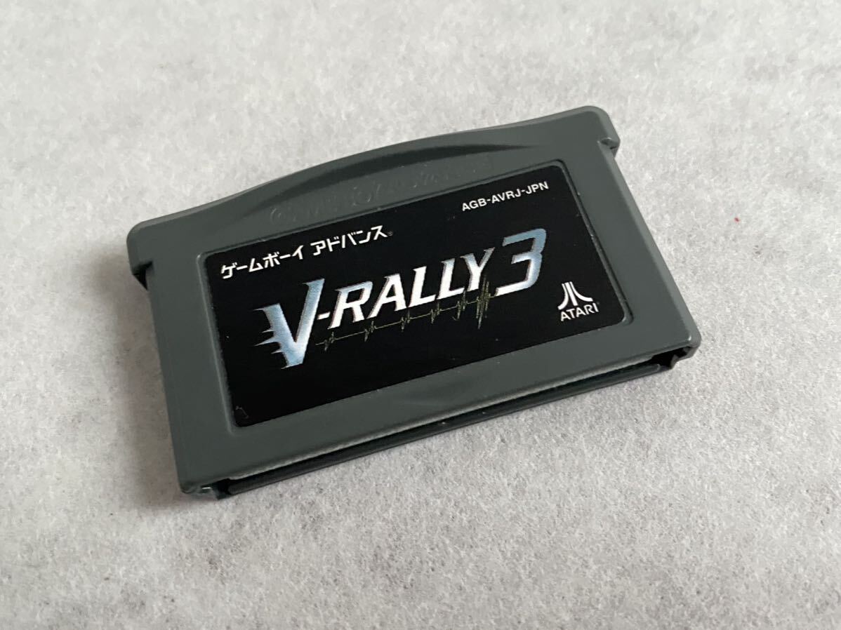 GBA　V-RALLY3 Vイラリー3　ゲームボーイアドバンス 任天堂 Nintendo レトロ　アタリ　Atari_画像1