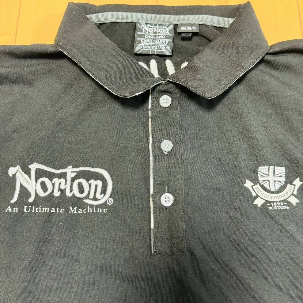 【送料無料】【USED】Norton/ポロシャツ/M/240359_画像4