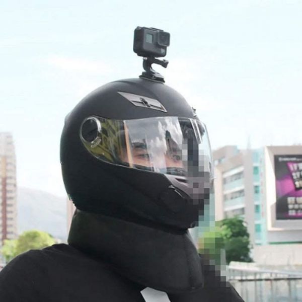 ヘルメットマウント カメラマウント GoPro ゴープロ アクセサリー応 スタンド バイク 撮影 ヘルメット マウント ゴープロ 対応 マウント顎の画像10