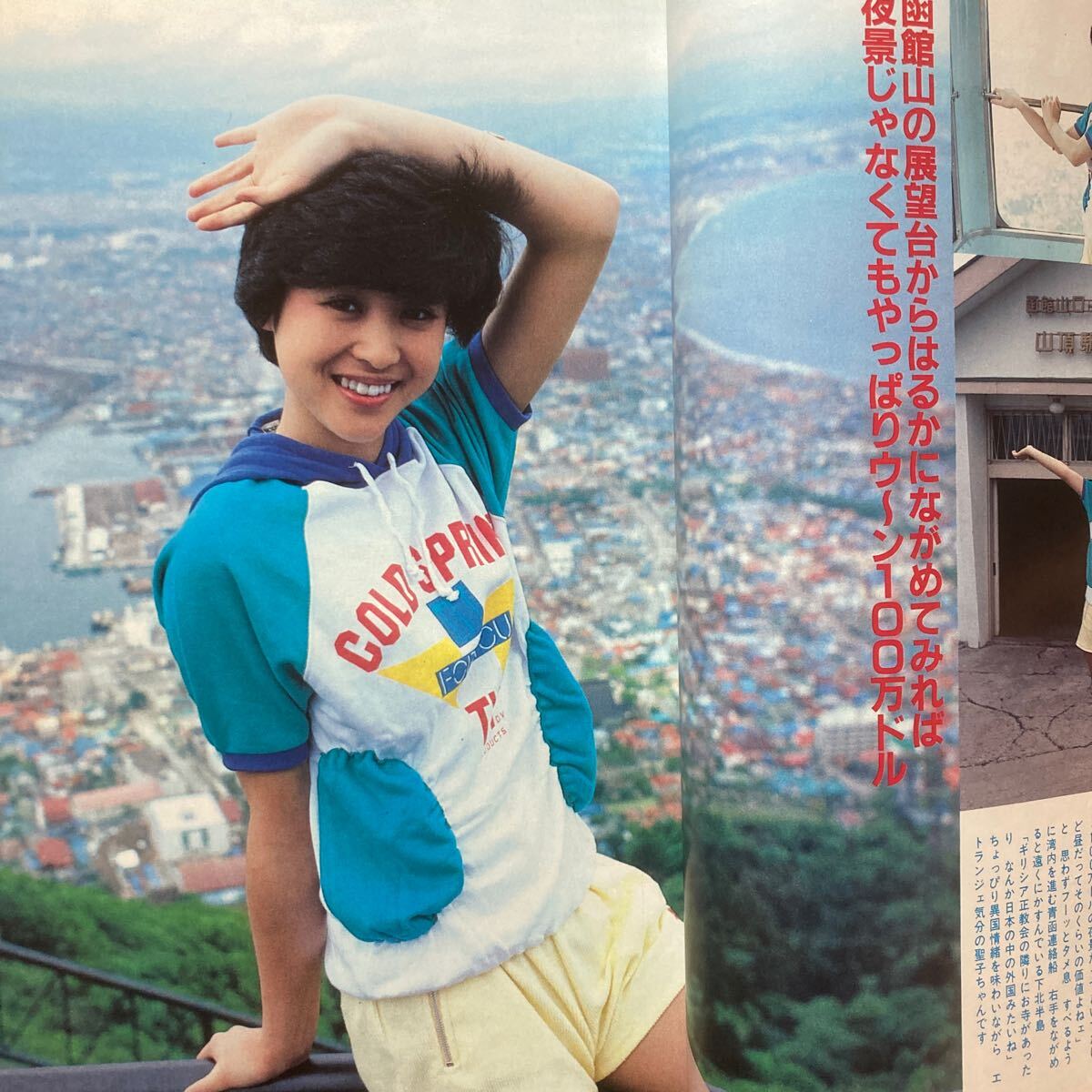 近代映画　1982年8月号 河合奈保子　堀ちえみ　松本伊代　三田寛子(水着) 松田聖子 小泉今日子　柏原よしえ 伊藤つかさ アイドルシール付き_画像6