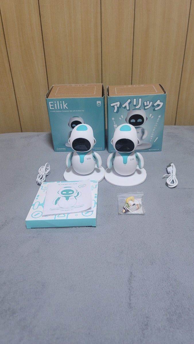 アイリック Eilik ロボット 2セット 開発者から最新バージョンに アイリック Eilik ロボット 2セット 開発者から最新バージョンに