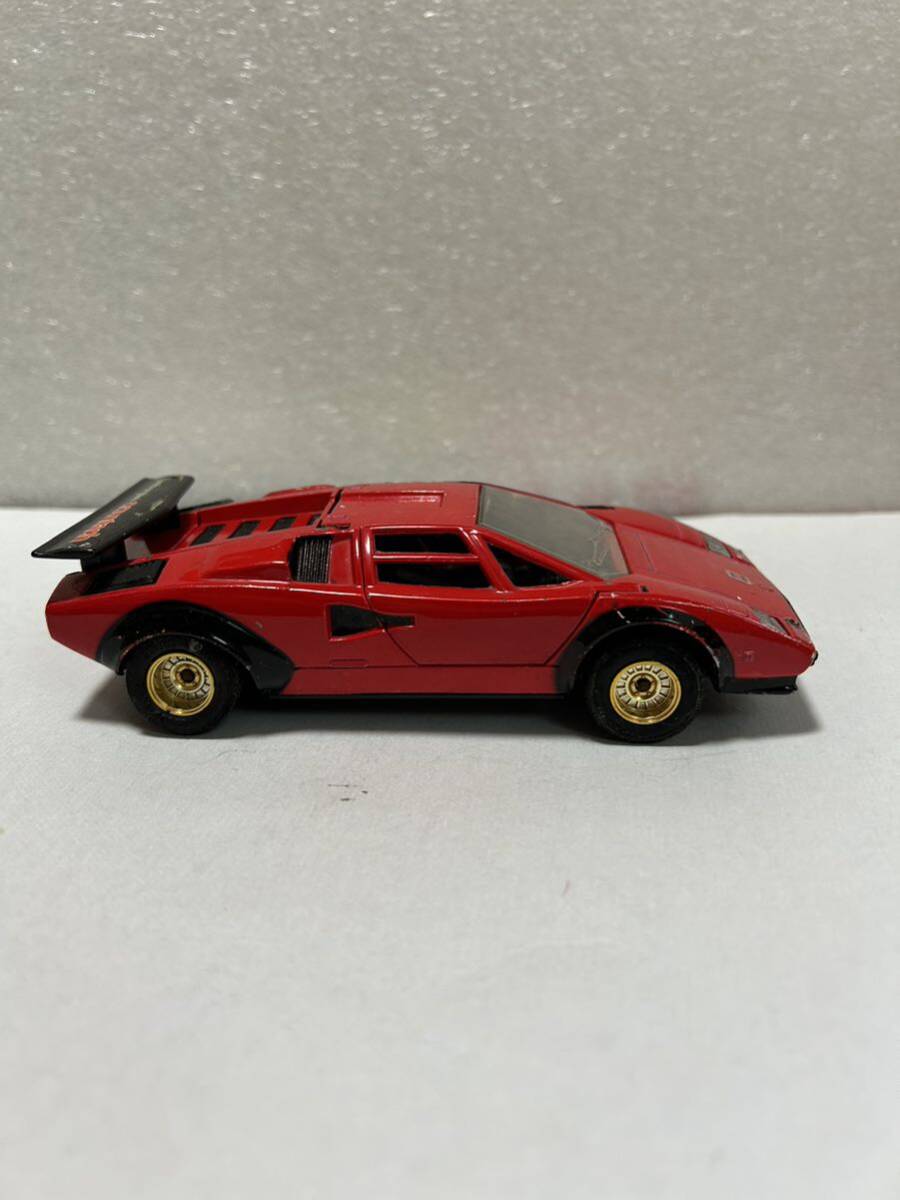 激レア絶版！超希少！永大グリップ！LAMBORGHINI COUNTACH LP500S！1/28スケール！日本製！当時物！入手困難モデル！_画像6