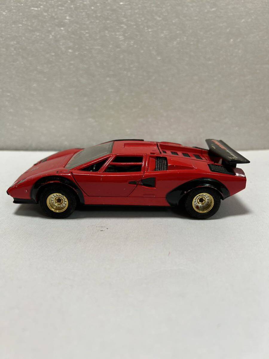 激レア絶版！超希少！永大グリップ！LAMBORGHINI COUNTACH LP500S！1/28スケール！日本製！当時物！入手困難モデル！_画像5