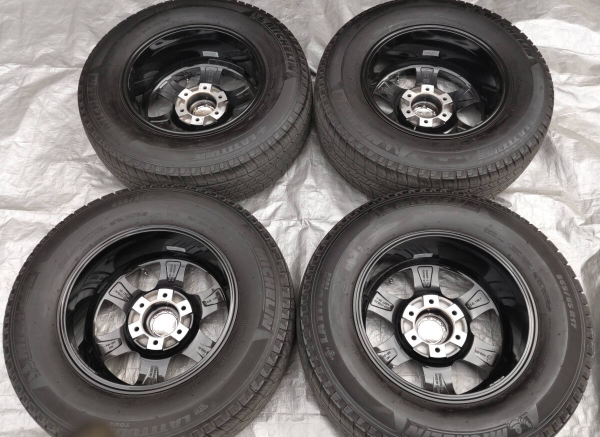 【美品】CRIMSON MG VAMPIRE 17インチ 8J+20 6-139.7 　＋　MICHELIN LATITUDE TOUR 265/65R17 17インチ_画像2