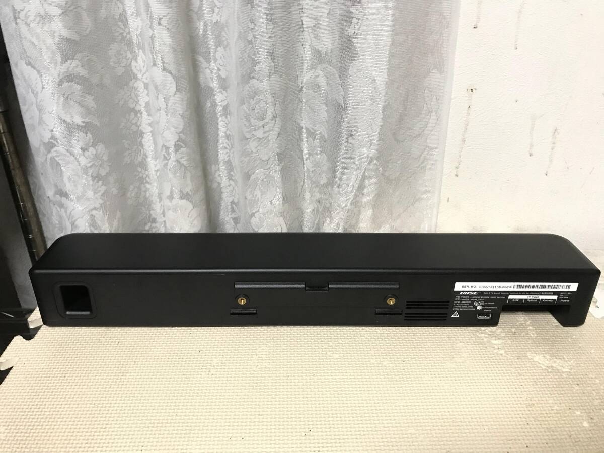 M2294 BOSE ボーズ Solo5 テレビ サウンド システム サウンドバー スピーカー Bluetooth TV sound system 動作品 全国送料無料の画像5