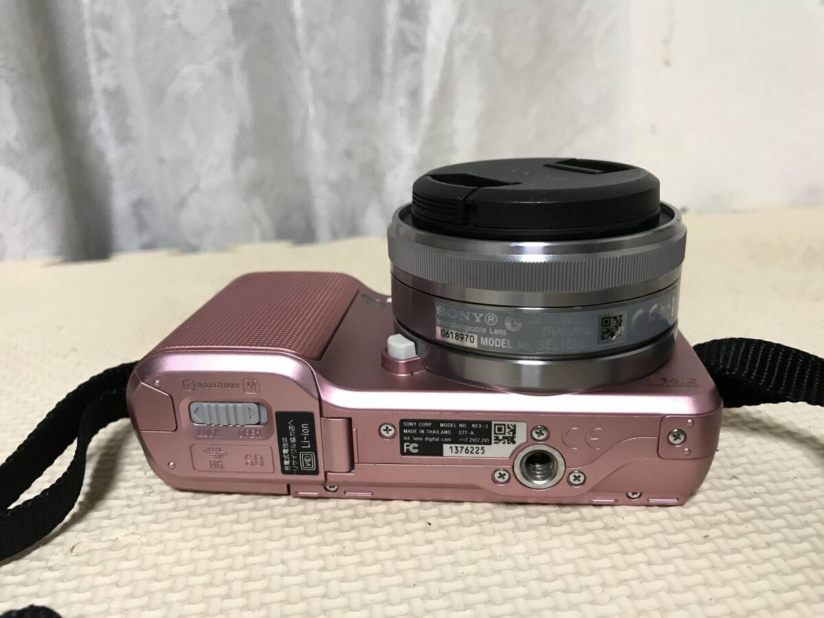 M2356 SONY ソニー NEX-3 ミラーレス一眼レフ カメラ +レンズSONY E