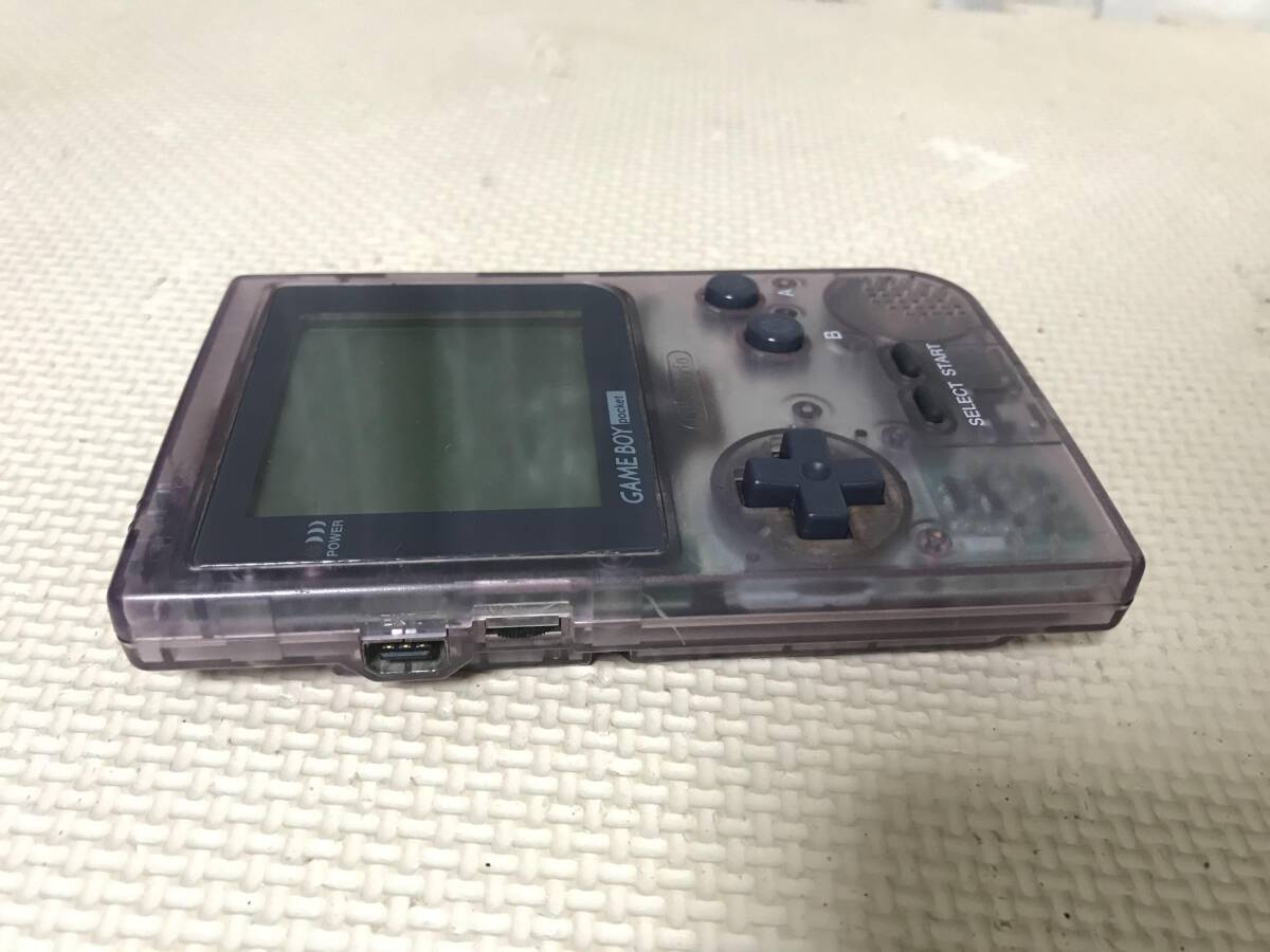 M2420 Nintendo 任天堂 ゲームボーイポケット GAME BOY pocket MGB-001 動作品 全国送料無料の画像3