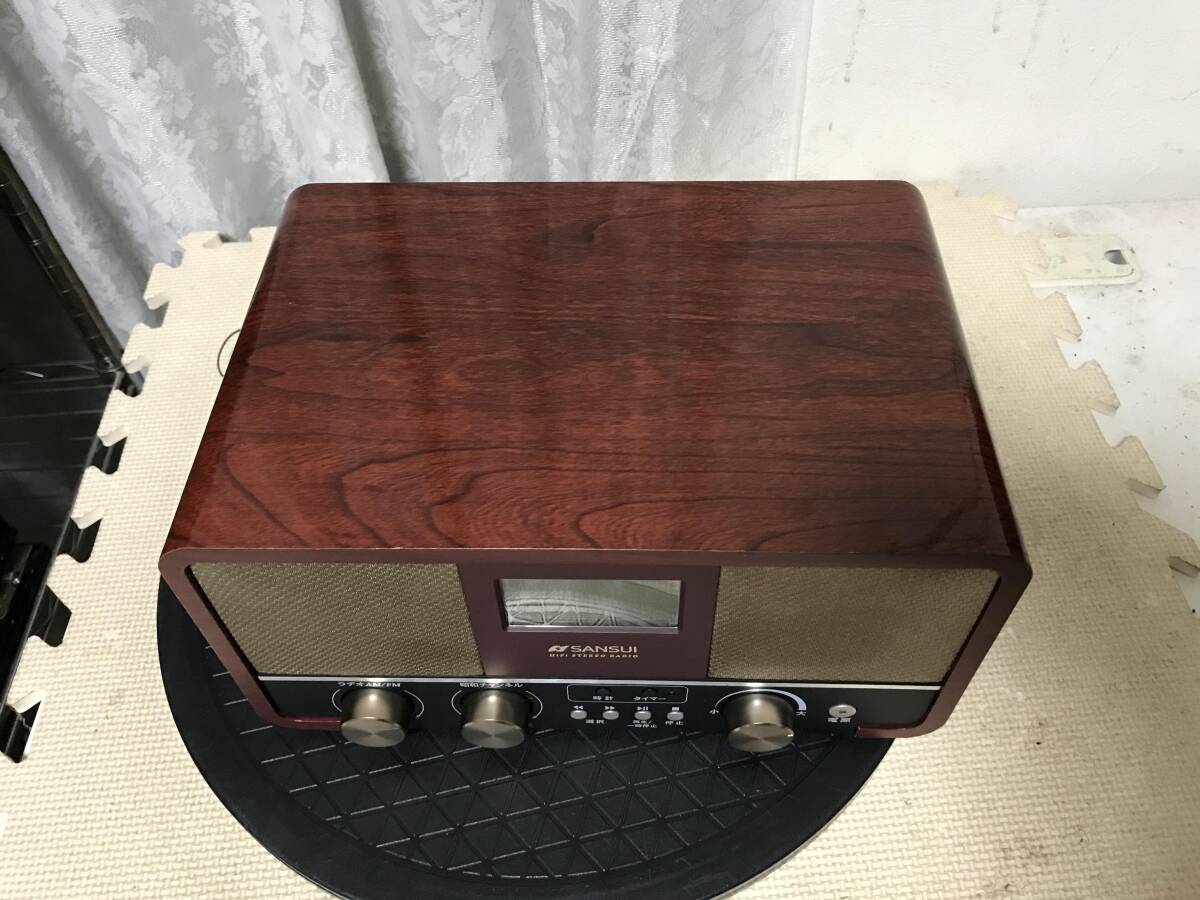 M2520 SANSUI サンスイ 昭和ラヂオ SUR-1 ラジオ 動作品 全国送料無料の画像4