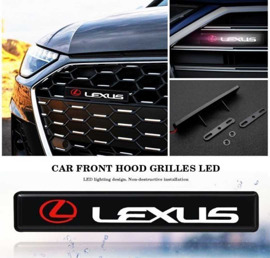  доставка внутри страны LEXUS Lexus светится LED решётка эмблема illumination CT ES GS GX IS LF-A LS LX RX SC Rx300 Is250 Nx Rx Gs300