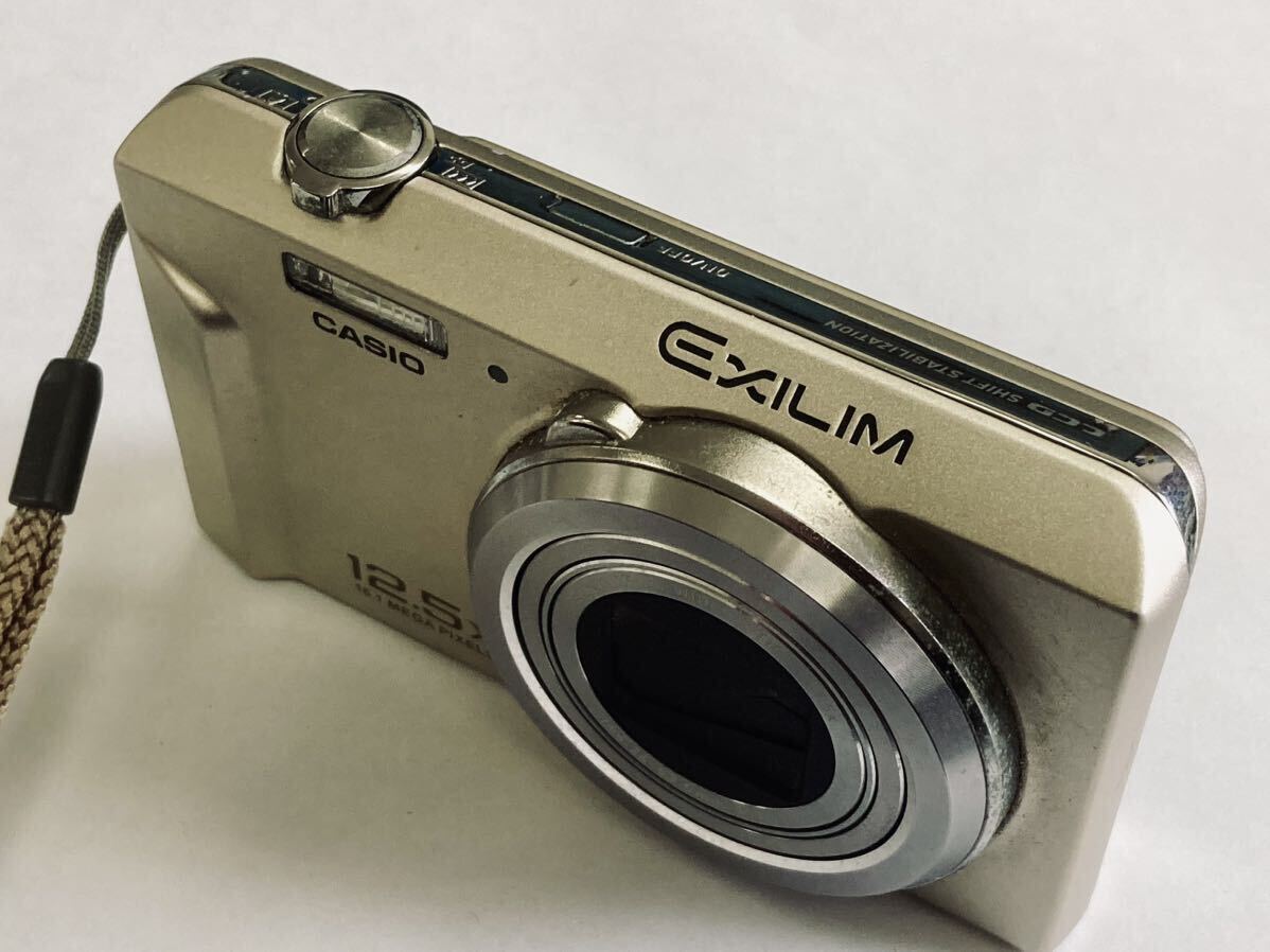 TH バッテリー付き CASIO EXILIM カシオ エクシリム EX-ZS170 コンパクトデジタルカメラ デジカメ シルバー 動作未確認 ジャンク_画像6