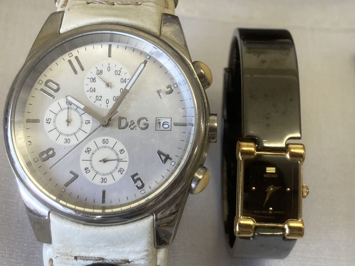 H 腕時計 時計 18点おまとめ売り SEIKO セイコー D＆G BUREN ロベルタデカメリーノ メンズ レディース アンティーク ジャンクの画像2