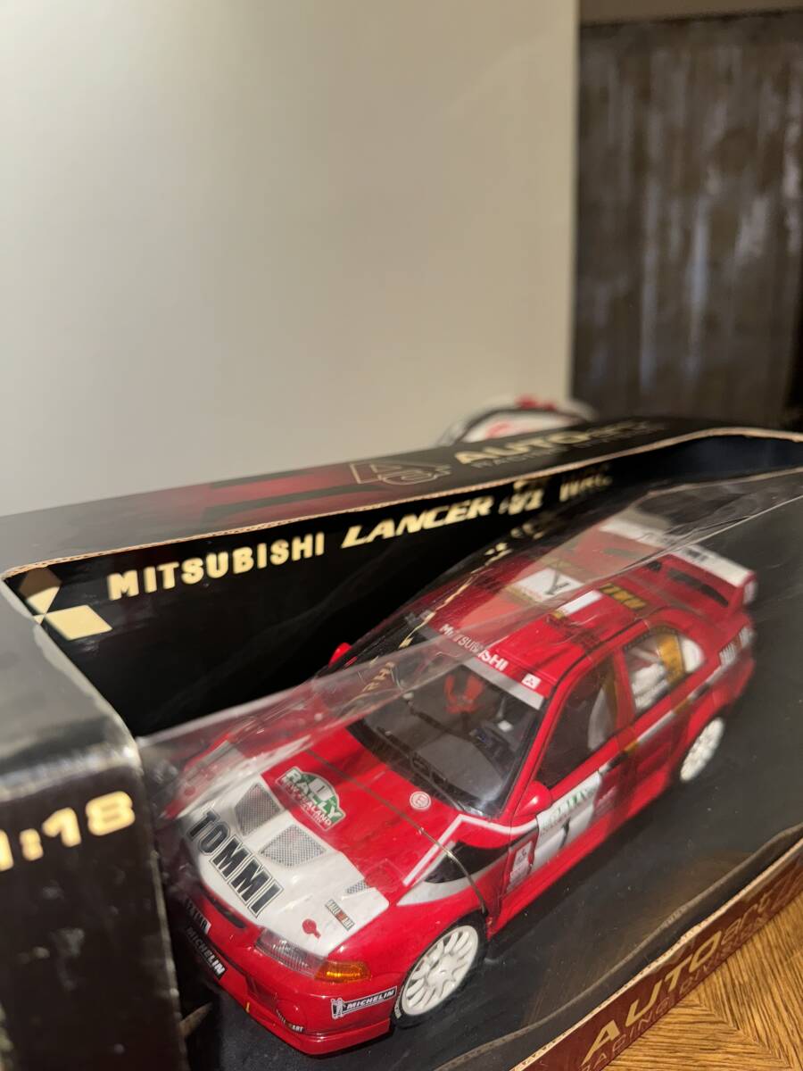 1/18 Autoart オートアート MITSUBISHI LANCER EVOLUTION VI WRC 1999 ニュージーランド 89941 ランサーエボリューション トミ・マキネンの画像5