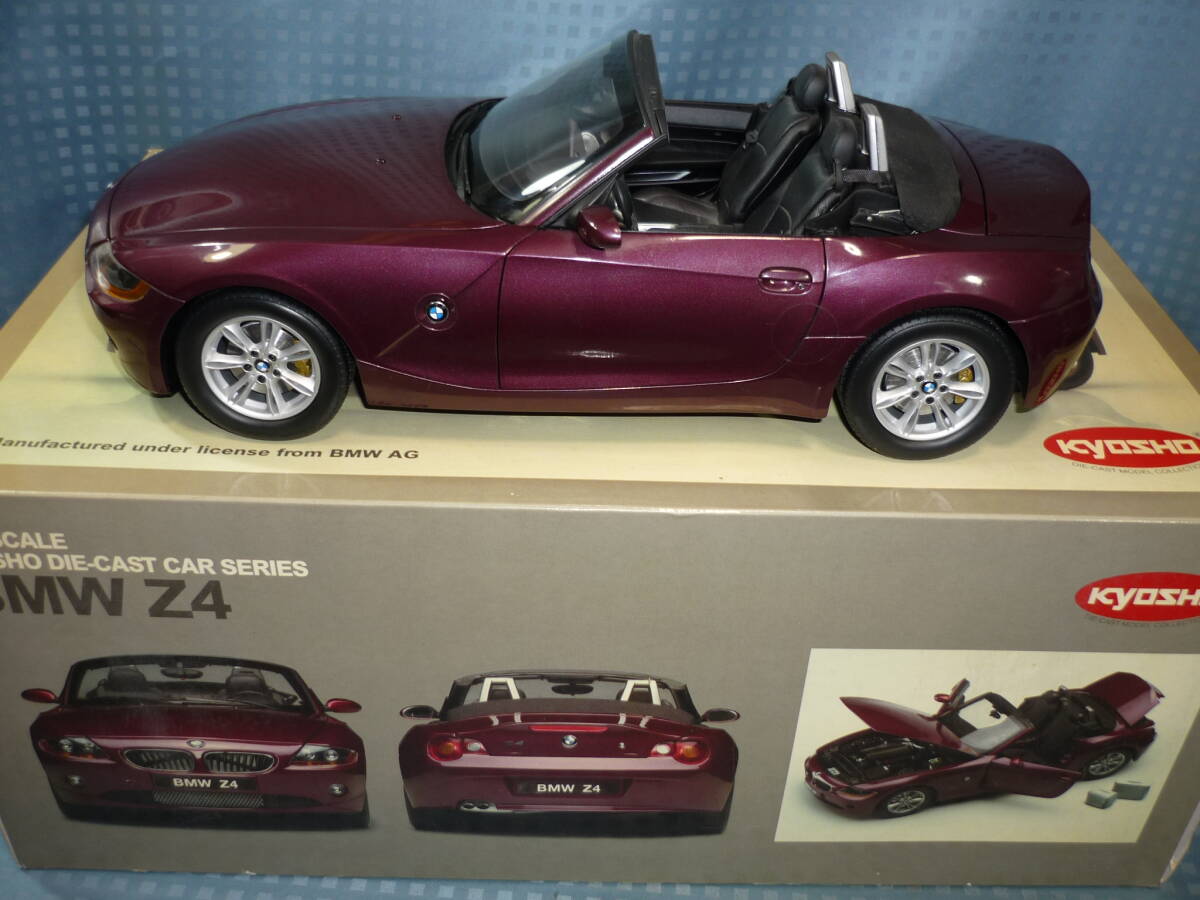 1/12 BMW Z4 red Kyosho made of metal model final product 